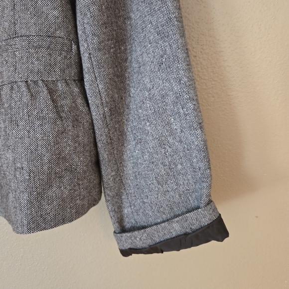 Apt. 9 Charcoal Blazer Versatile Suit Jacket - Picture 3 of 12